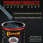 Neptune Blue Firemist - Hot Rod Flatz Flat Matte Satin Urethane Auto Paint - Complete Gallon Paint Kit