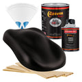 Muscle Car Texture Black - Hot Rod Flatz Flat Matte Satin Urethane Auto Paint - Complete Quart Paint Kit