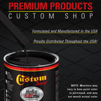 Chassis Black (Satin) - Hot Rod Flatz Flat Matte Satin Urethane Auto Paint - Complete Gallon Paint Kit
