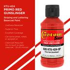 Primo Red (Gunslinger) Ktu Urethane Pinstriping Paint