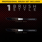 SW-00 Sword Pinstriper #00 - 2" Squirrel Hair (Pack of 2)