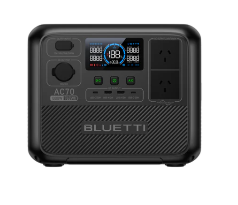BLUETTI AC70 Portable Power Station | 1,000W 768Wh