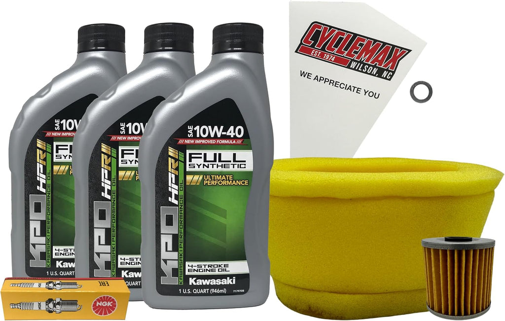 Kawasaki KPO Full Synthetic Tune-Up Kit for 1987-2025 KLR650