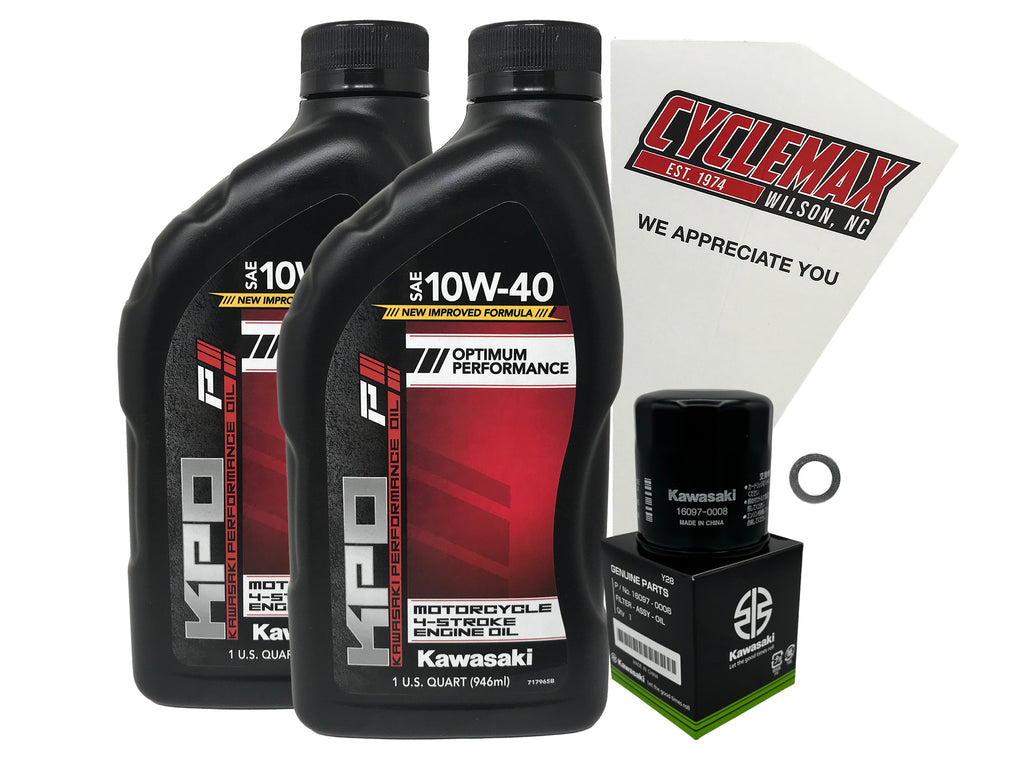 Kawasaki KPO Standard Oil Change Kit for 2004-2006 PRAIRIE 700 4X4