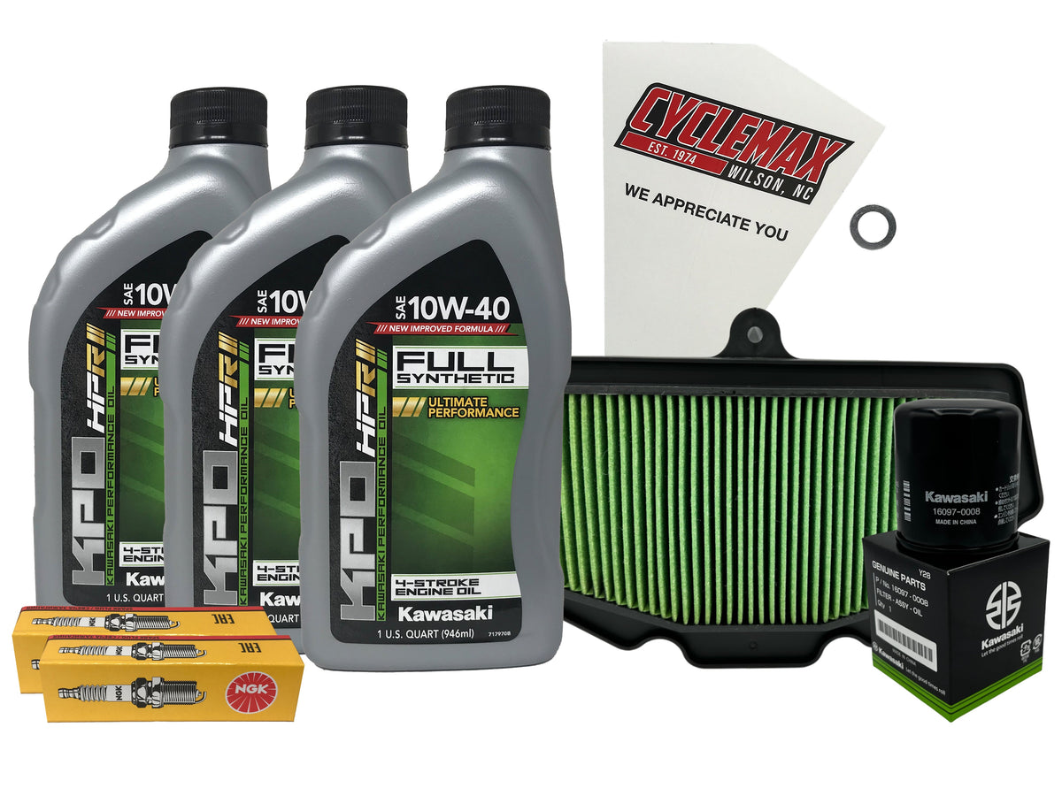 Kawasaki KPO Full Synthetic Tune-Up Kit for 2023-2025 NINJA ZX-4R