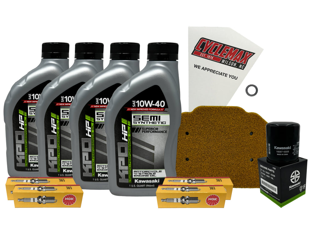 Kawasaki KPO Semi-Synthetic Tune-Up Kit for 2005-2008 ZZR600