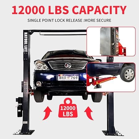 Katool KT-AM120SD 12,000lbs 2 Post Lift