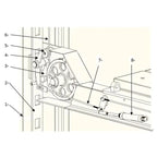 Katool KT-4H150 15,000 lb 4-Post Alignment Lift (RJ-60 Rolling Jack Included)