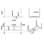 Katool KT-4H850 8,500lbs Heavy Duty 4 Post lift