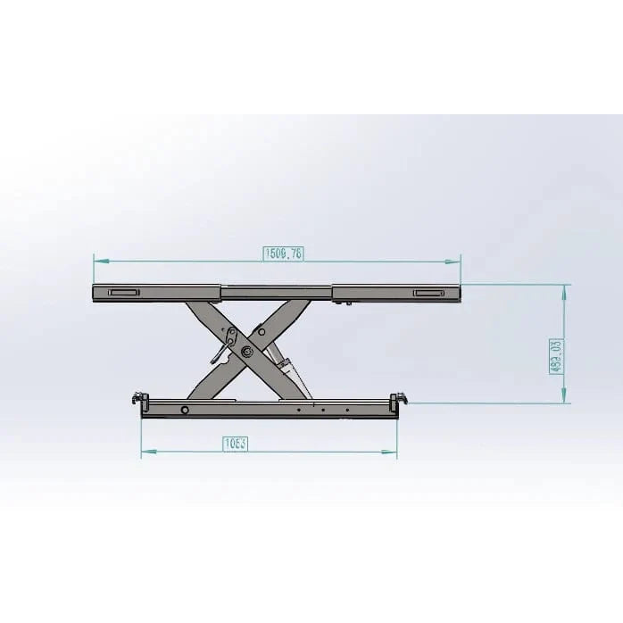 Katool KT-RJ50 5,000 lb Rolling Jack