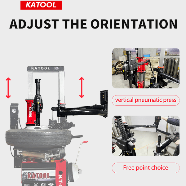Katool KT-T855 Vertical Tire Press Changer Wheel Changer Machine