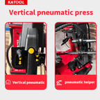 Katool KT-T855 Vertical Tire Press Changer Wheel Changer Machine