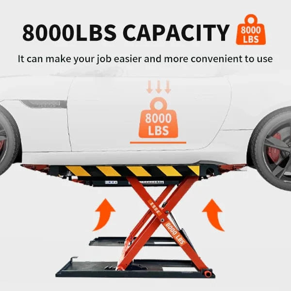 Katool KT-X90E 8000 lbs Electric Mid Rise Scissor Lift