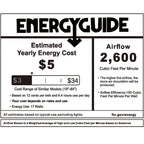 KENORA 48 inch 3-Blade Ceiling Fan with LED Light & Remote Control