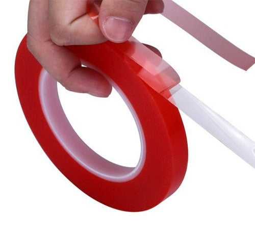 Double Sided Clear Polyester Tape - 10mm x 50m