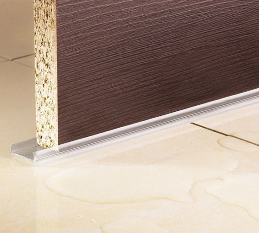 Kitchen Plinth Sealing Strip 16mm-18mm Wide Clear