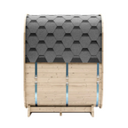 Kiva Retreat™ 2–3 Person Outdoor Full Spectrum Infrared Sauna & Red Light Therapy Panel Bundle