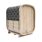 Kiva Retreat™ 2–3 Person Outdoor Full Spectrum Infrared Sauna & Red Light Therapy Panel Bundle