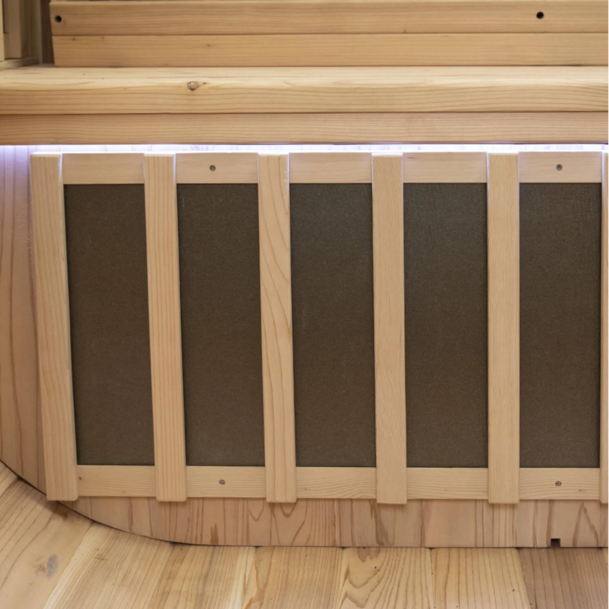 Kiva Retreat™ 2–3 Person Outdoor Full Spectrum Infrared Sauna & Red Light Therapy Panel Bundle