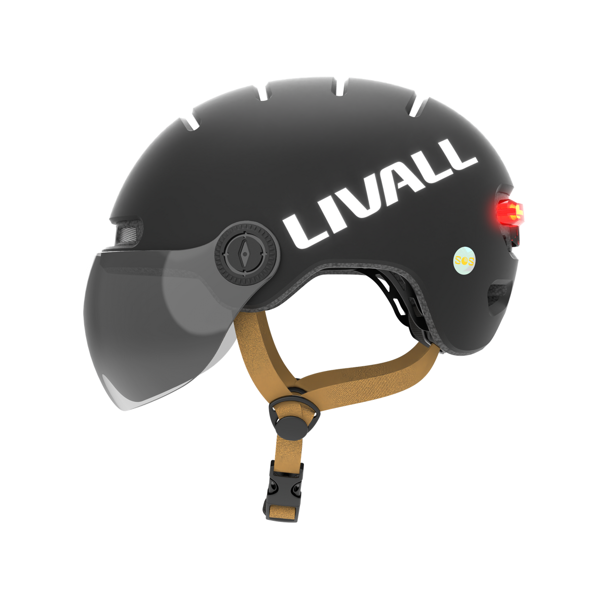 Livall L23 Black Visor Helmet