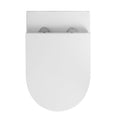 Palma Rimless Back to wall Toilet With Soft Close Seat - Whte