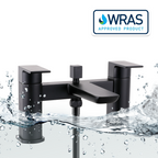 Lagoon Soft Square Bath Shower Mixer Tap