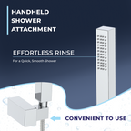 Lagoon Soft Square Bath Shower Mixer Tap