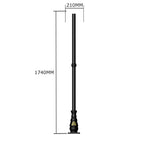 Traditional lamp post column 1.74m (LC007)