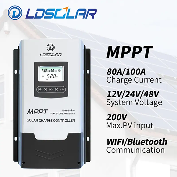 LD Solar MPPT Charge Controller 80A 200V | TD4820PRO