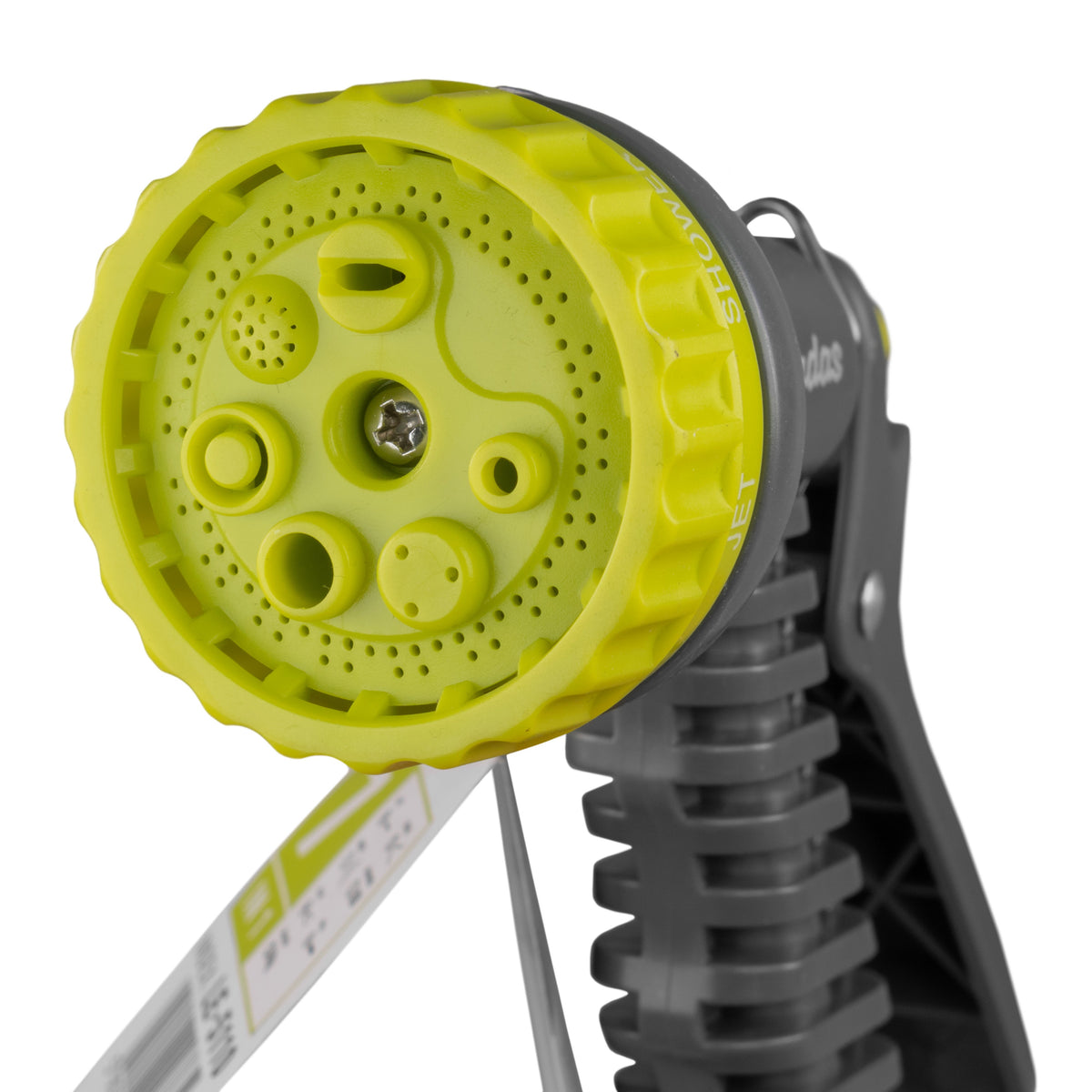Hose Gun Water Sprayer 7-Pattern Adjustable, Lime