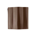 Wavy Plastic Garden Lawn Edging, H=10CM, L=9M, Brown