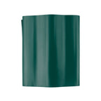 Wavy Plastic Garden Lawn Edging, H=15CM, L=9M, Green