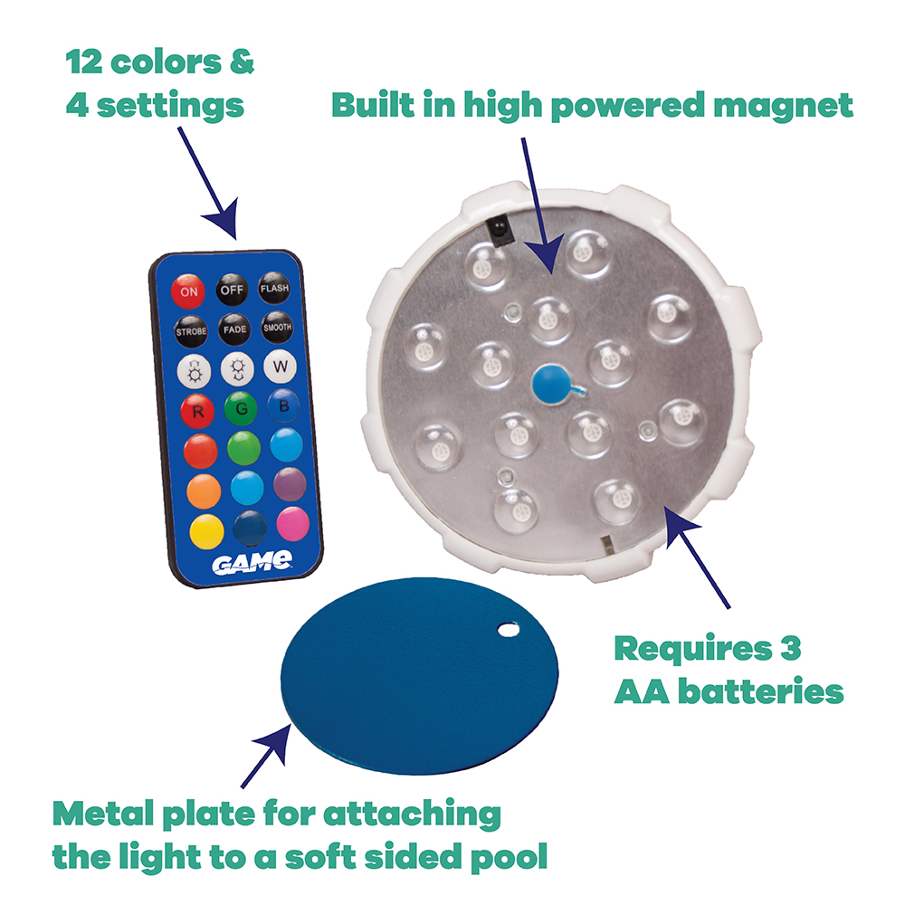 Magnetic LED Wall Light with Remote Control