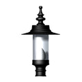 Georgian style lantern in cast iron - 62mm inside diameter (LN402)