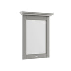 Woodgrain Non Illuminated Mirror - 600mm x 694mm
