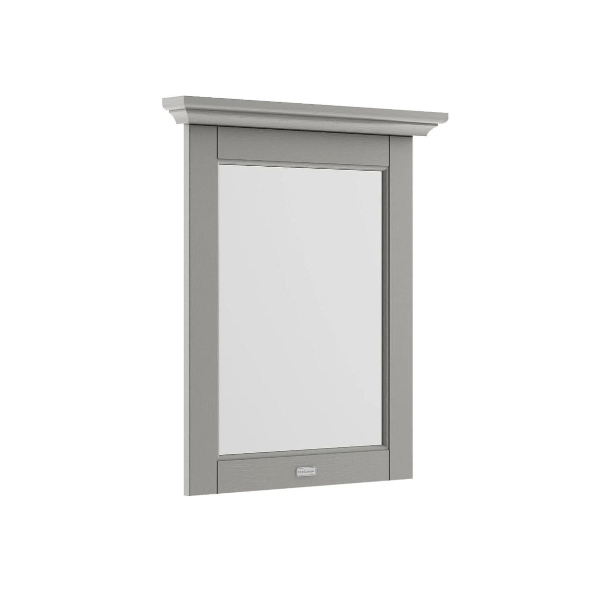 Woodgrain Non Illuminated Mirror - 600mm x 694mm