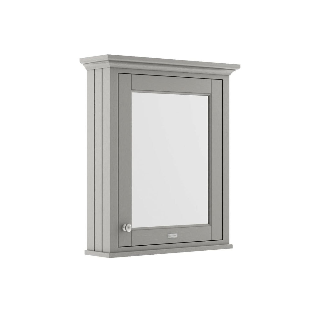 Carbon Non Illuminated Mirror Cabinet