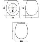 Classique Traditional Soft Close Toilet Seat