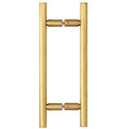 CRL 8" Ladder Style Back-to-Back Pull Handles