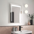 Halo Rectangular Touch Sensor Illuminated Mirror - 700mm x 500mm