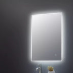 Echo Ambient Rectangular LED Touch Sensor Illuminated Mirror - 700mm x 500mm