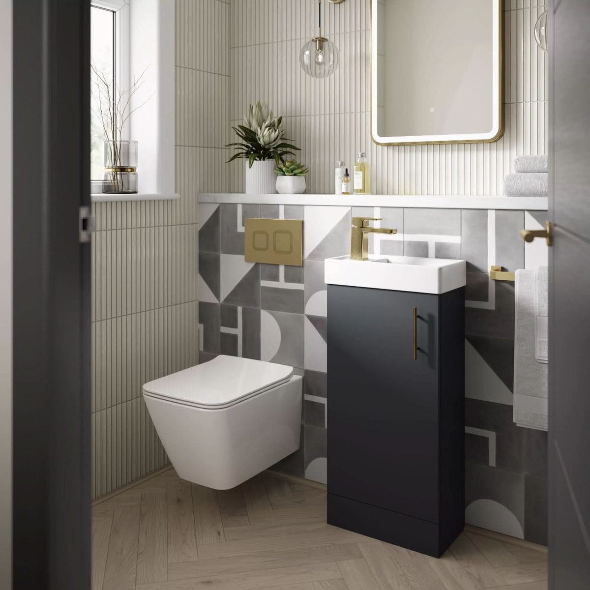 Harmony Framed Rectangular Illuminated Mirror - 700mm x 500mm