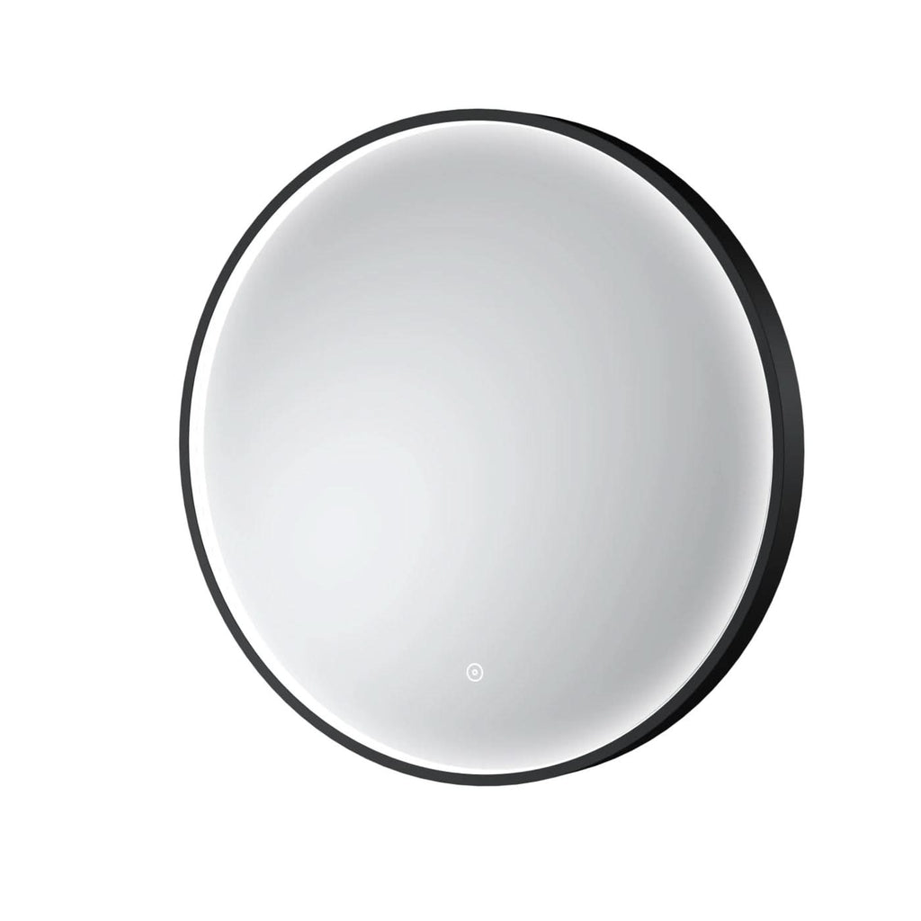 Vertex Inset Frame Round Illuminated Mirror