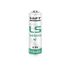 Saft LS14500 AA Lithium 3.6V Thionyl Chloride Battery - Bobbin Type (Non-Rechargeable)