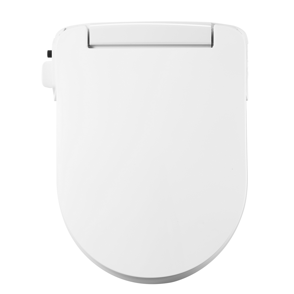 Rimini D Shape Soft Close Bidet Toilet Seat - White