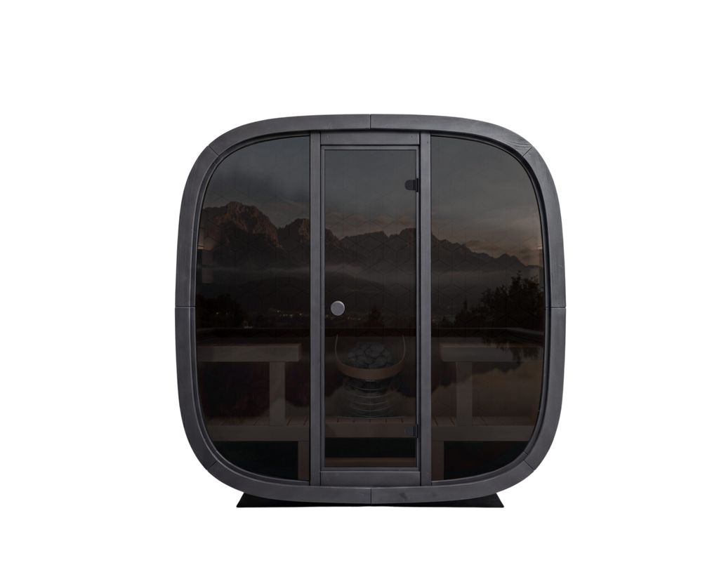 Leil Black Cube Premium Sauna