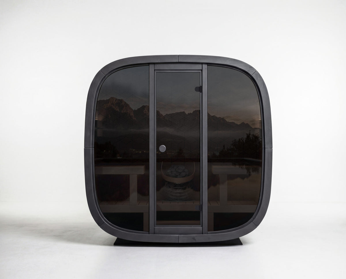 Leil Black Cube Premium Sauna