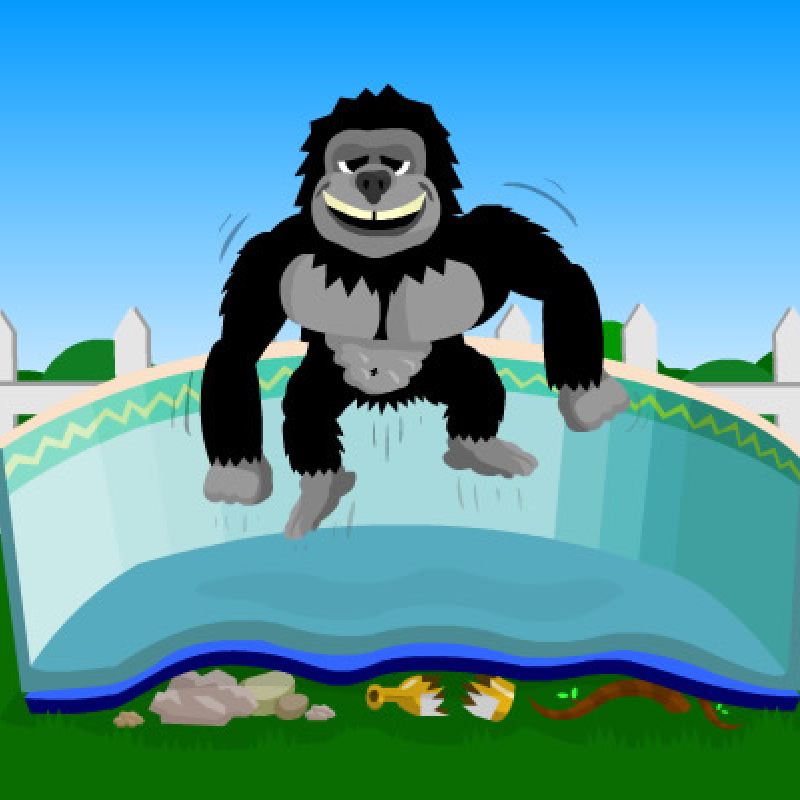 Liner Shield Floor Pad for 15ft x 25ft Oval Pool