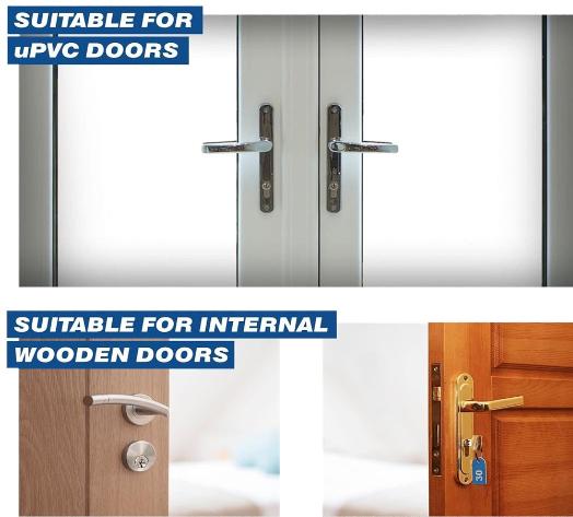 Thumb Turn Euro Cylinder Barrel Lock with keys
