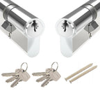 Keyed Alike Euro Cylinder Locks Pair